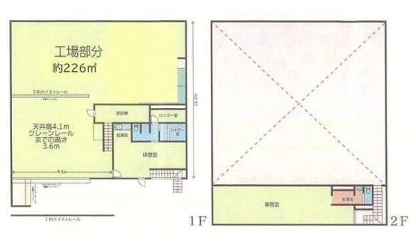 市原市姉崎　137坪貸倉庫